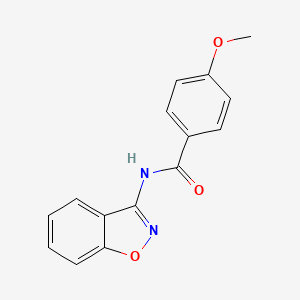 N-(1,2-benzoxazol-3-yl)-4-methoxybenzamide