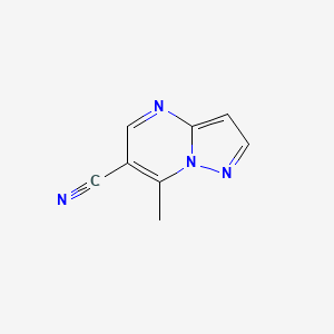 7-Methylpyrazolo[1,5-a]pyrimidine-6-carbonitrile