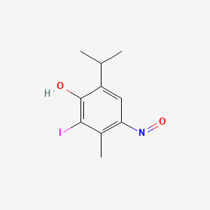 2-Iodo-6-isopropyl-3-methyl-4-nitrosophenol