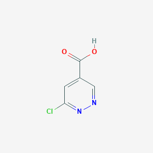 B110448 6-Chloropyridazine-4-carboxylic acid CAS No. 1256794-24-7