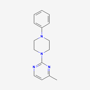 1-(4-Methyl-2-pyrimidinyl)-4-phenylpiperazine