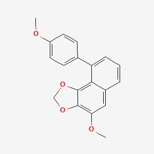 4-Methoxy-9-(4-methoxyphenyl)-2H-naphtho[1,2-d][1,3]dioxole