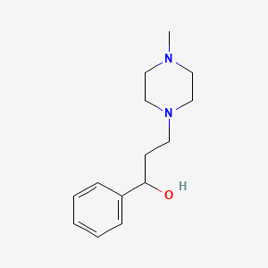 3-(4-Methylpiperazin-1-yl)-1-phenylpropan-1-ol