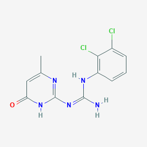 1-(2,3-Dichlorophenyl)-3-(4-methyl-6-oxo-1,6-dihydropyrimidin-2-yl)guanidine