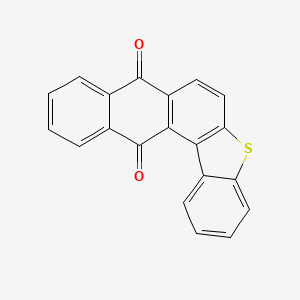 9-Thiapentacyclo[11.8.0.0(2,10).0(3,8).0(15,20)]henicosa-1(13),2(10),3(8),4,6,11,15(20),16,18-nonaene-14,21-dione