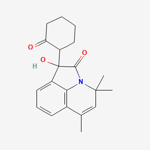 1-hydroxy-4,4,6-trimethyl-1-(2-oxocyclohexyl)-4H-pyrrolo[3,2,1-ij]quinolin-2(1H)-one