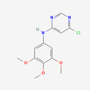 6-chloro-N-(3,4,5-trimethoxyphenyl)pyrimidin-4-amine