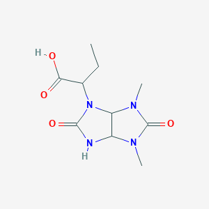 2-(4,6-dimethyl-2,5-dioxohexahydroimidazo[4,5-d]imidazol-1(2H)-yl)butanoic acid