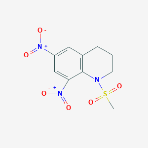 1-(Methylsulfonyl)-6,8-dinitro-1,2,3,4-tetrahydroquinoline