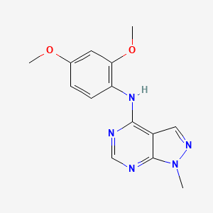 N-(2,4-dimethoxyphenyl)-1-methyl-1H-pyrazolo[3,4-d]pyrimidin-4-amine