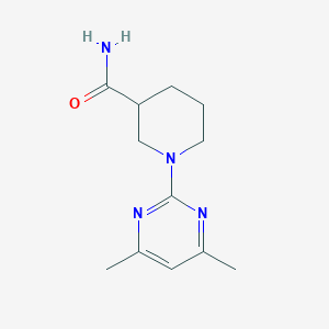 1-(4,6-Dimethylpyrimidin-2-yl)piperidine-3-carboxamide