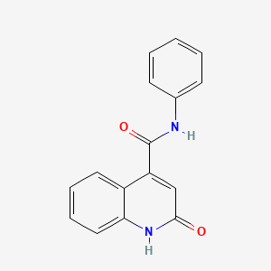 2-hydroxy-N-phenylquinoline-4-carboxamide