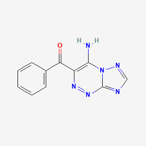 (4-Amino[1,2,4]triazolo[5,1-c][1,2,4]triazin-3-yl)(phenyl)methanone