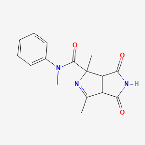 2,5-Dimethyl-5-methylphenylcarbamino-a'-pyrrolin-3,4-dicarboxyimide