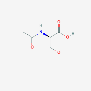 molecular formula C6H11NO4 B110490 (2R)-2-乙酰氨基-3-甲氧基丙酸 CAS No. 196601-67-9