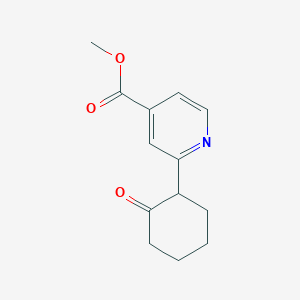 Methyl 2-(2-oxocyclohexyl)pyridine-4-carboxylate