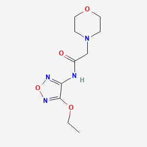 N-(4-ethoxy-1,2,5-oxadiazol-3-yl)-2-(morpholin-4-yl)acetamide