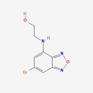 2-[(6-Bromo-2,1,3-benzoxadiazol-4-yl)amino]ethan-1-ol