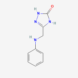 5-[(phenylamino)methyl]-1,2-dihydro-3H-1,2,4-triazol-3-one