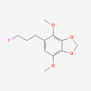 5-(3-Iodopropyl)-4,7-dimethoxy-1,3-benzodioxole