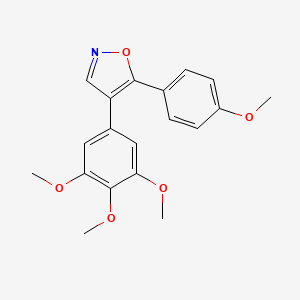 5-(4-Methoxyphenyl)-4-(3,4,5-trimethoxyphenyl)-isoxazole