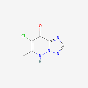 7-Chloro-6-methyl[1,2,4]triazolo[1,5-b]pyridazin-8-ol