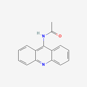 molecular formula C15H12N2O B11054262 9-Acetamidoacridine CAS No. 23043-52-9