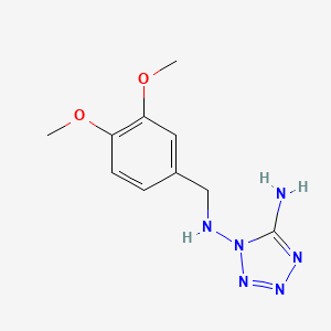 N~1~-(3,4-dimethoxybenzyl)-1H-tetrazole-1,5-diamine