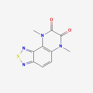 6,9-Dimethyl-6,9-dihydro[1,2,5]thiadiazolo[3,4-f]quinoxaline-7,8-dione