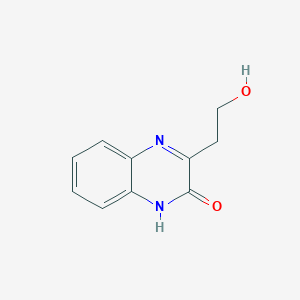 3-(2-hydroxyethyl)-1H-quinoxalin-2-one