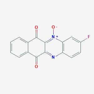 2-Fluorobenzo[b]phenazine-6,11-dione 12-oxide