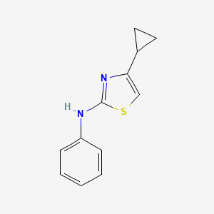 4-cyclopropyl-N-phenyl-1,3-thiazol-2-amine