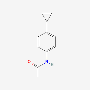 molecular formula C11H13NO B11055639 N-(4-cyclopropylphenyl)acetamide 