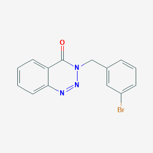 3-(3-bromobenzyl)-1,2,3-benzotriazin-4(3H)-one