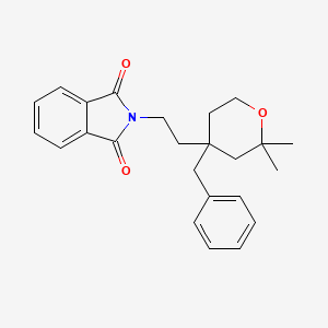 2-[2-(4-benzyl-2,2-dimethyltetrahydro-2H-pyran-4-yl)ethyl]-1H-isoindole-1,3(2H)-dione