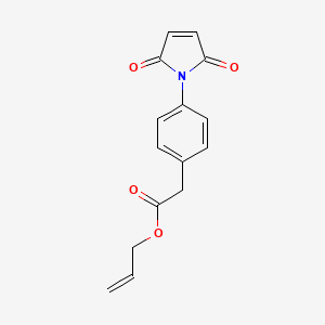 Prop-2-en-1-yl 2-[4-(2,5-dioxopyrrol-1-yl)phenyl]acetate