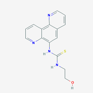 1-(2-Hydroxyethyl)-3-(1,7-phenanthrolin-6-yl)thiourea