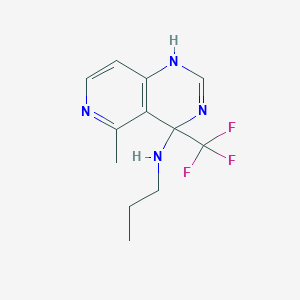 5-Methyl-N-propyl-4-(trifluoromethyl)-1H-pyrido[4,3-d]pyrimidin-4-amine