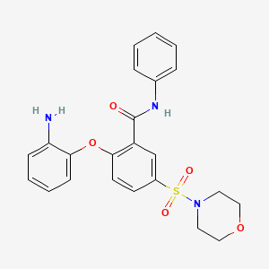 2-(2-aminophenoxy)-5-(morpholin-4-ylsulfonyl)-N-phenylbenzamide