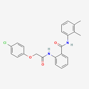 2-{[(4-chlorophenoxy)acetyl]amino}-N-(2,3-dimethylphenyl)benzamide