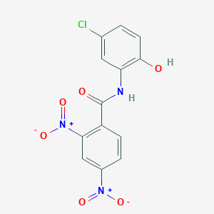 N-(5-chloro-2-hydroxyphenyl)-2,4-dinitrobenzamide