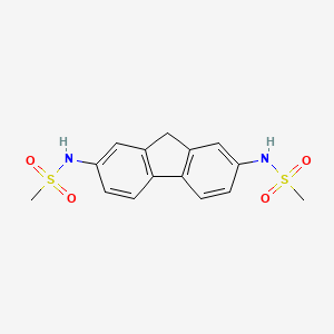 N,N'-9H-fluorene-2,7-diyldimethanesulfonamide