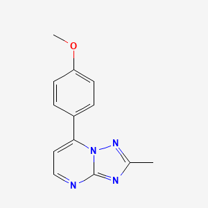 7-(4-Methoxyphenyl)-2-methyl[1,2,4]triazolo[1,5-a]pyrimidine