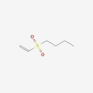 molecular formula C6H12O2S B11058507 Butyl vinyl sulfone CAS No. 16841-53-5