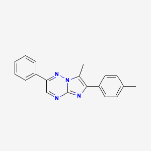 7-Methyl-6-(4-methylphenyl)-2-phenylimidazo[1,2-b][1,2,4]triazine