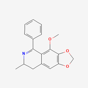 4-Methoxy-7-methyl-5-phenyl-7,8-dihydro[1,3]dioxolo[4,5-g]isoquinoline