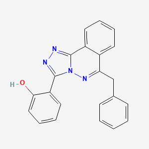 2-(6-Benzyl[1,2,4]triazolo[3,4-a]phthalazin-3-yl)phenol