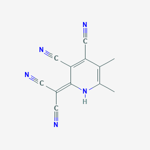 2-(Dicyanomethylene)-5,6-dimethyl-1,2-dihydro-3,4-pyridinedicarbonitrile