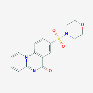 8-(morpholin-4-ylsulfonyl)-6H-pyrido[1,2-a]quinazolin-6-one