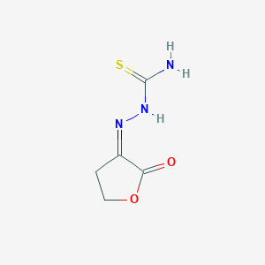 {[2-Oxooxolan-3-ylidene]amino}thiourea